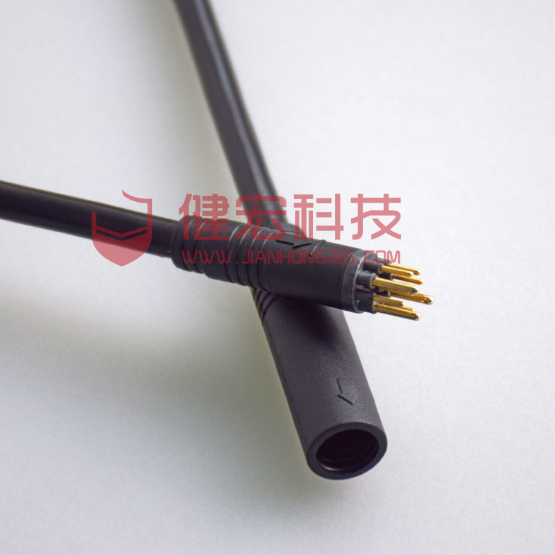 滑板車 電動(dòng)車 專用電機(jī)頭 3+6電機(jī)公母插防水連接線