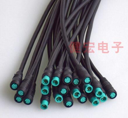 M6 2-6芯 IP65-IP68 公母防水連接器