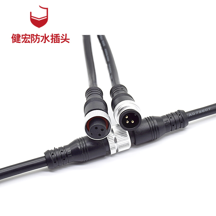 m10 2-8芯 IP65-IP68 公母防水連接器