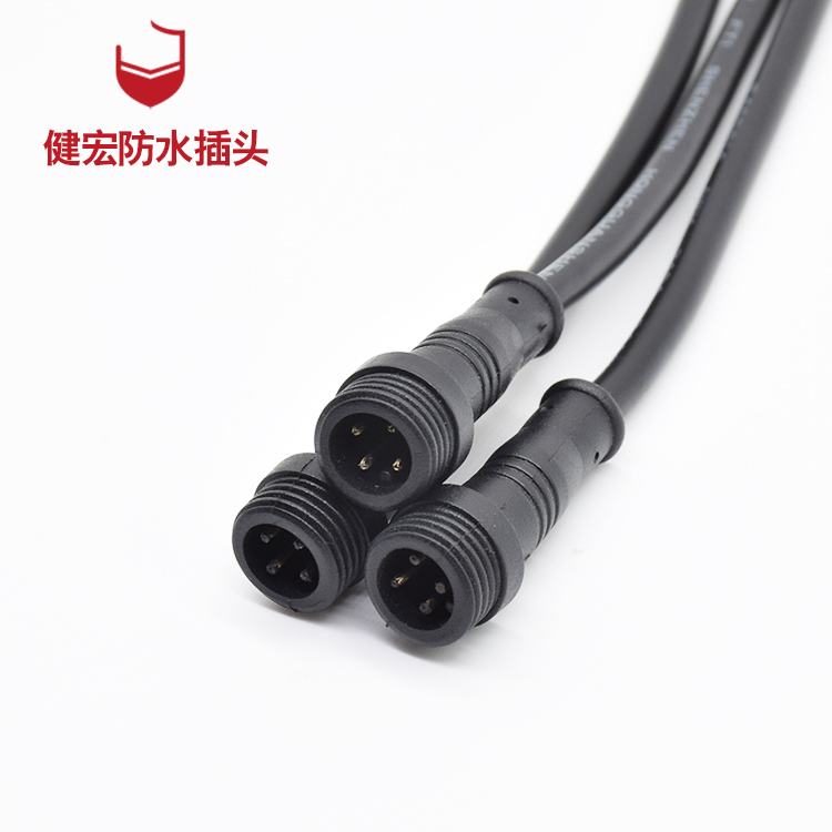 m8 2-8芯 IP65-IP68 防水公母連接器