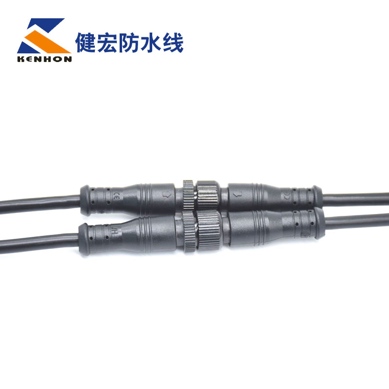 m12 2-12p戶(hù)外照明防水連接器